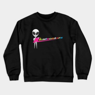 Lightworkers stand alien gray Crewneck Sweatshirt